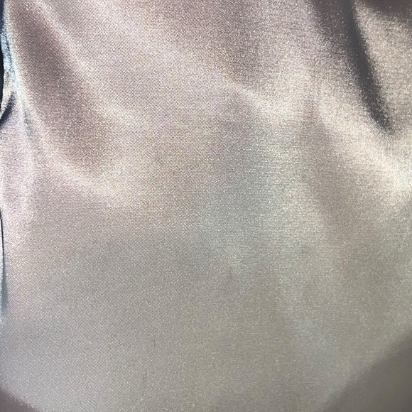 Privy Romper SIze M Light Pink‎ Sleeveless Ruffled Padded Bust Satin Silky NEW - Picture 13 of 14